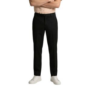 Gianni Lupo Black Polyester Skinny Men's Pants